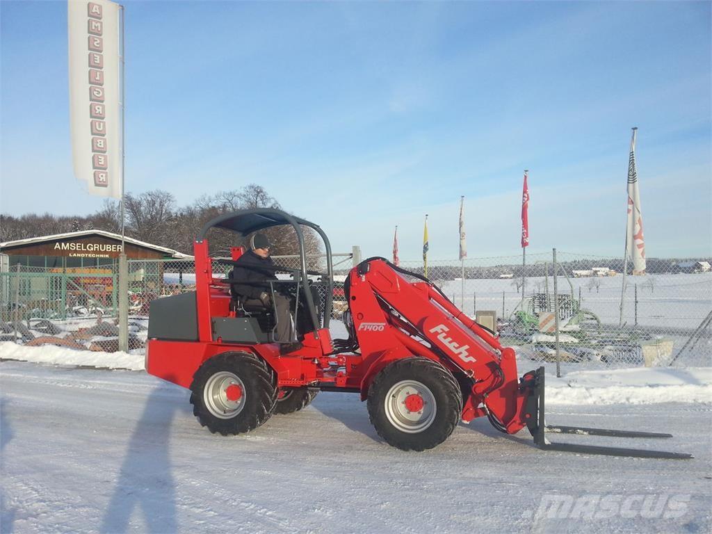 Fuchs F800 - F1600 Frontālie iekrāvēji un ekskavatori