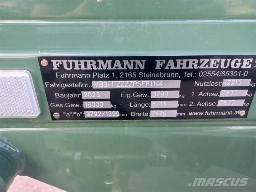 Fuhrmann FF 15000 Treileri-pašizgāzēji
