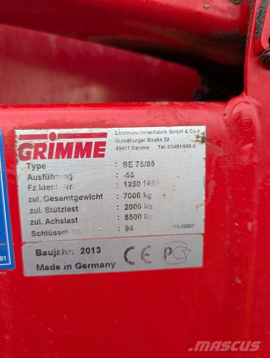 Grimme SE 75 - 55 Lauksaimniecība- Citi