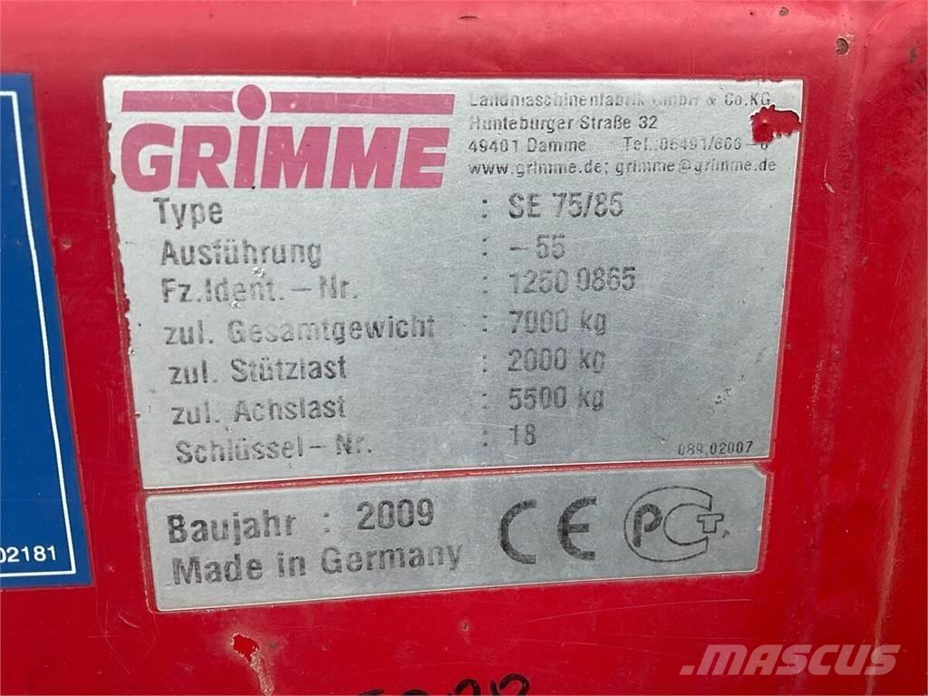 Grimme SE 85-55 Lauksaimniecība- Citi