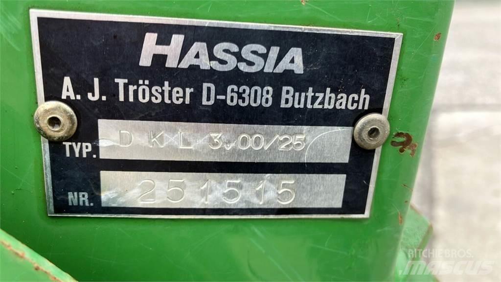 Hassia DKL 3.00/25 Sējmašīnas