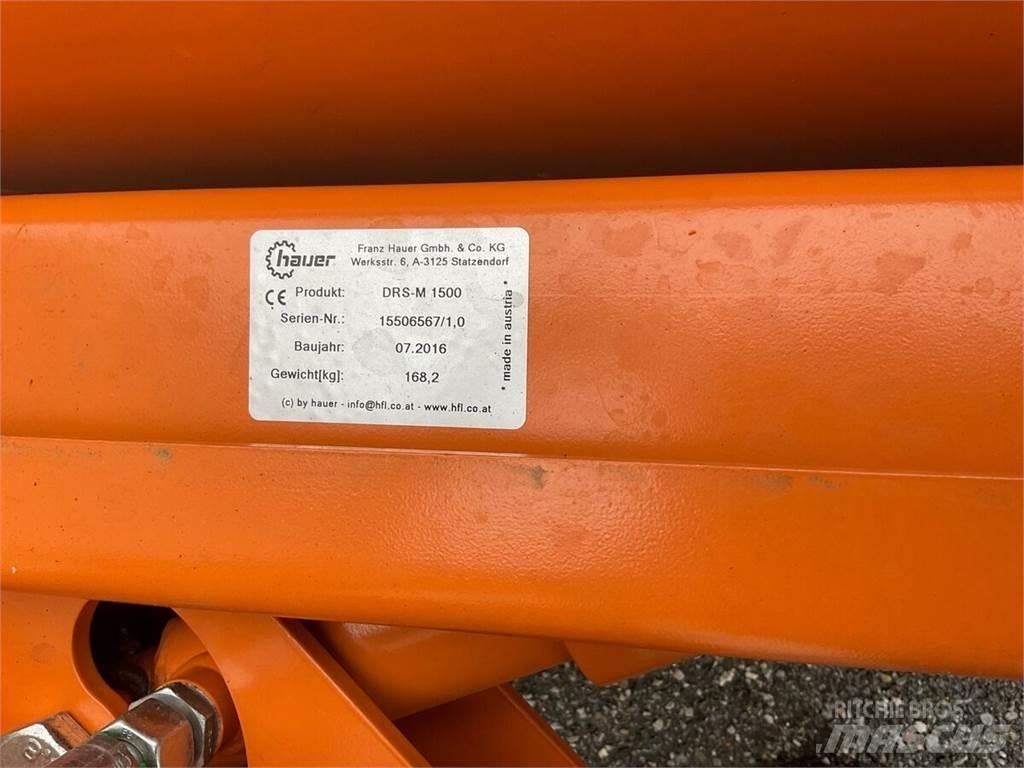 Hauer DRS-M 1500 Cita ceļu uzturēšanas un sniega novākšanas tehnika