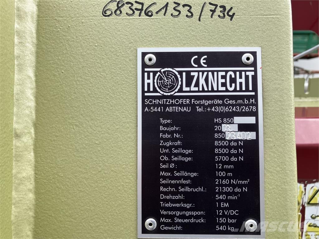  HOLZKNECHT HS 850 Vinčas