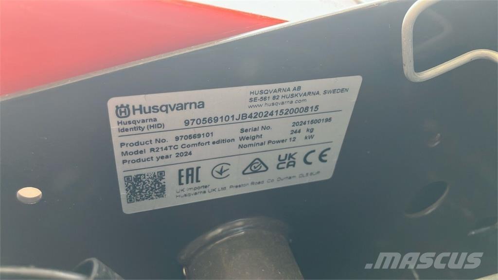 Husqvarna R 214TC Komunālā tehnika- Citi