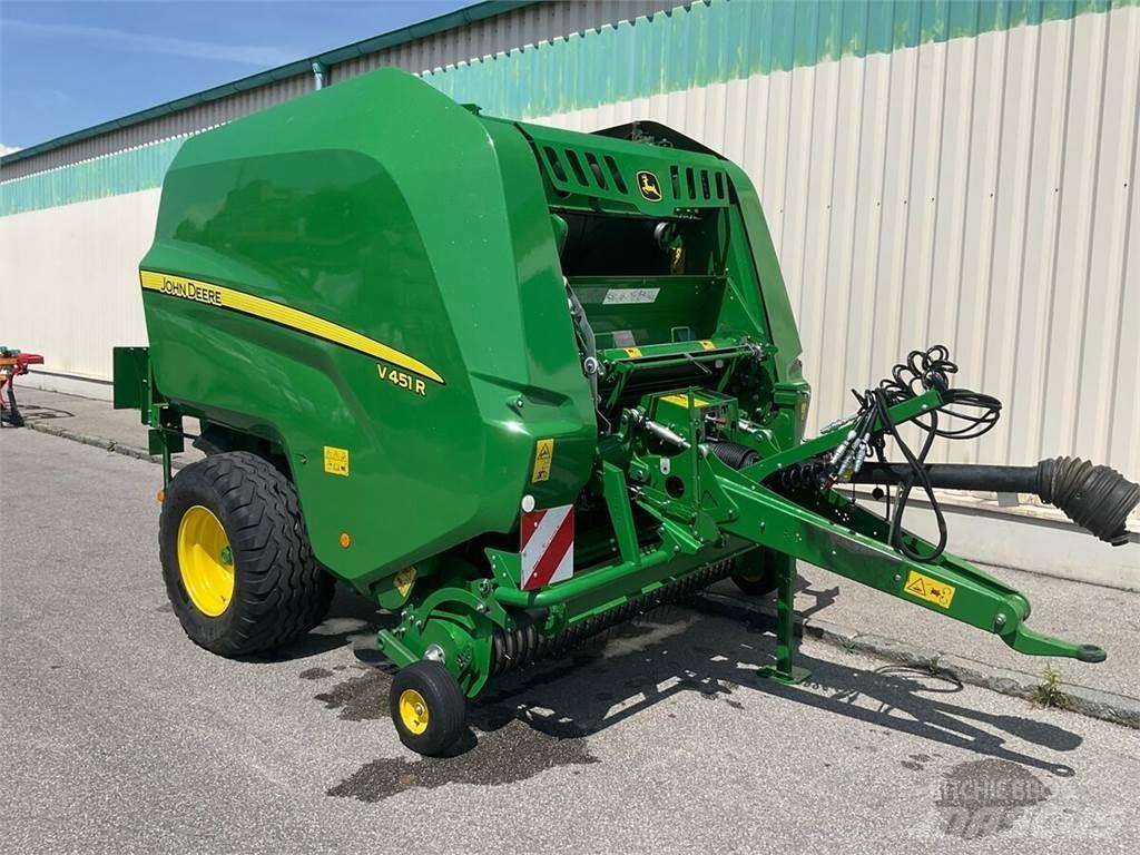 John Deere V451R Rituļu preses