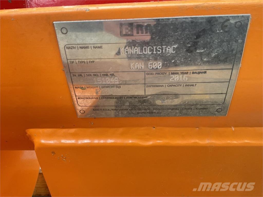  KAN 600 Cita augsnes apstrādes tehnika un papildaprīkojums