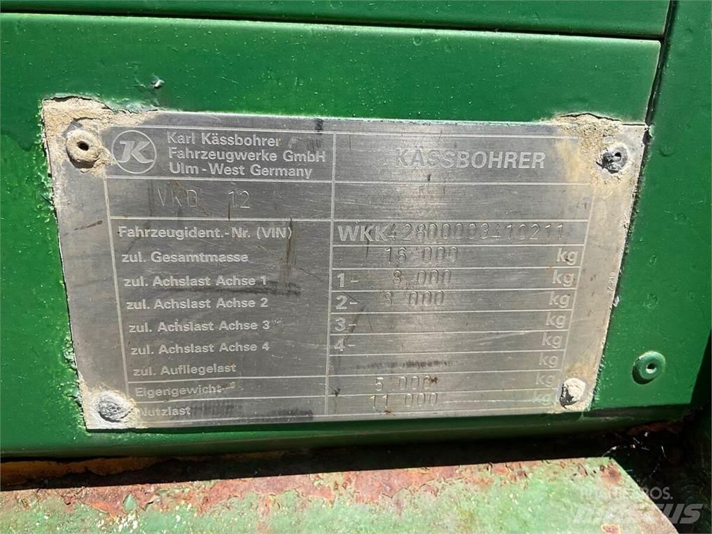 Kässbohrer VKD 12 Treileri-pašizgāzēji