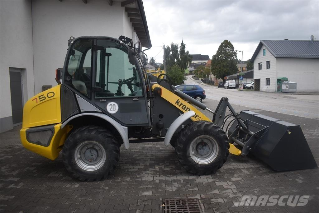 Kramer 750 Iekrāvēji uz riteņiem