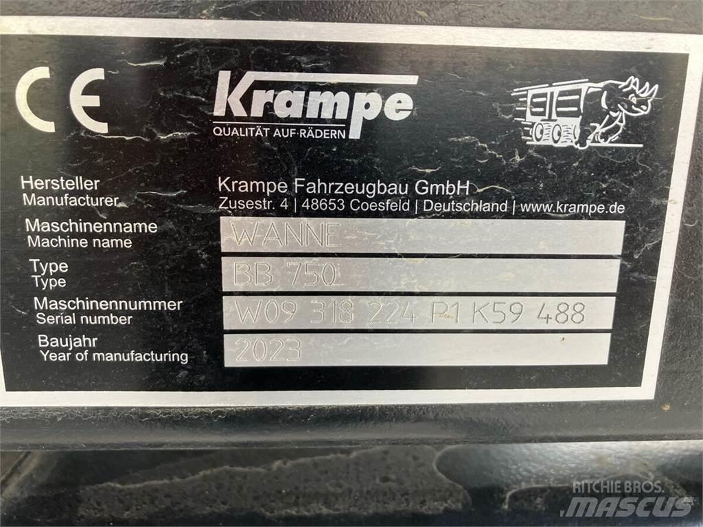 Krampe BigBody 750 Treileri-pašizgāzēji