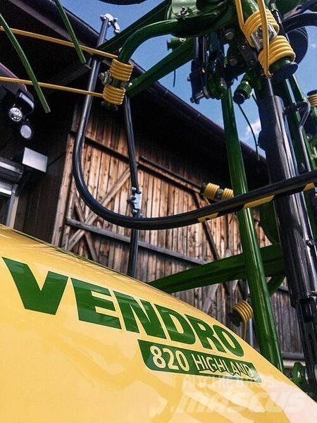 Krone 820 Vendro Grābekļi un siena ārdītāji