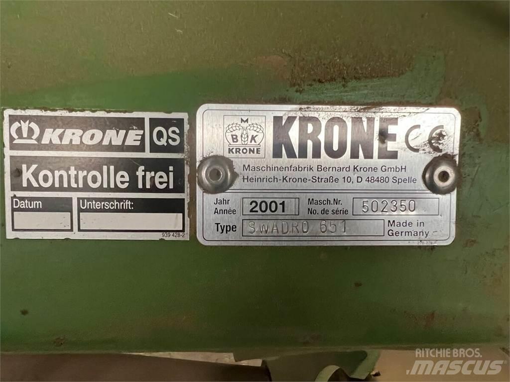 Krone Swadro 651 Vālotāji