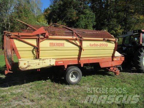 Krone Turbo 2900 Savācējpiekabes