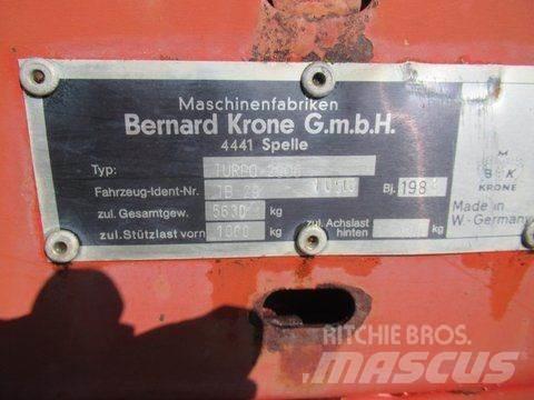 Krone Turbo 2900 Savācējpiekabes