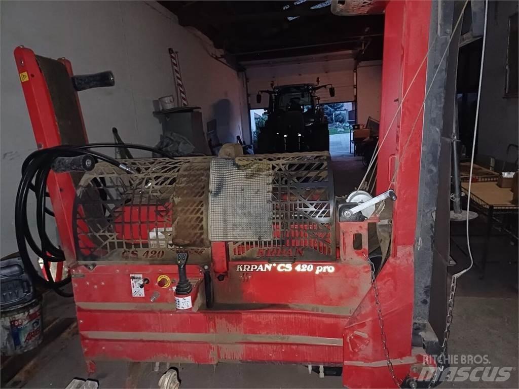 Krpan CS 420 pro Koka šķēlēji, frēzes, šķeldotāji