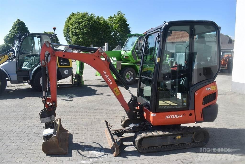 Kubota KX016-4 Mini ekskavatori < 7 t