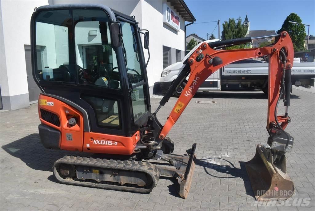 Kubota KX016-4 Mini ekskavatori < 7 t