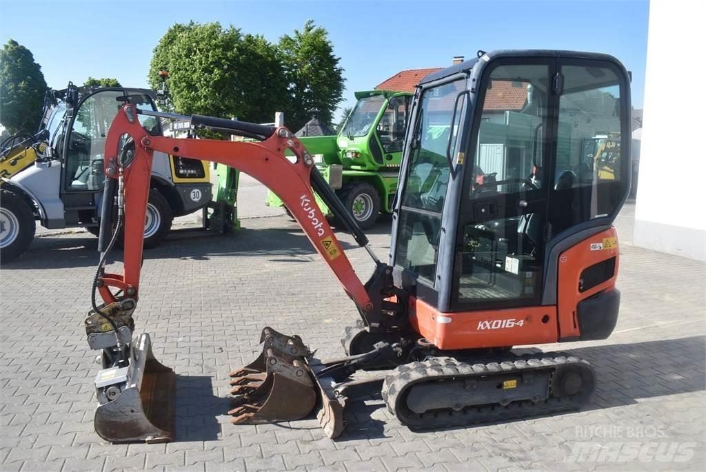 Kubota KX016-4 Mini ekskavatori < 7 t