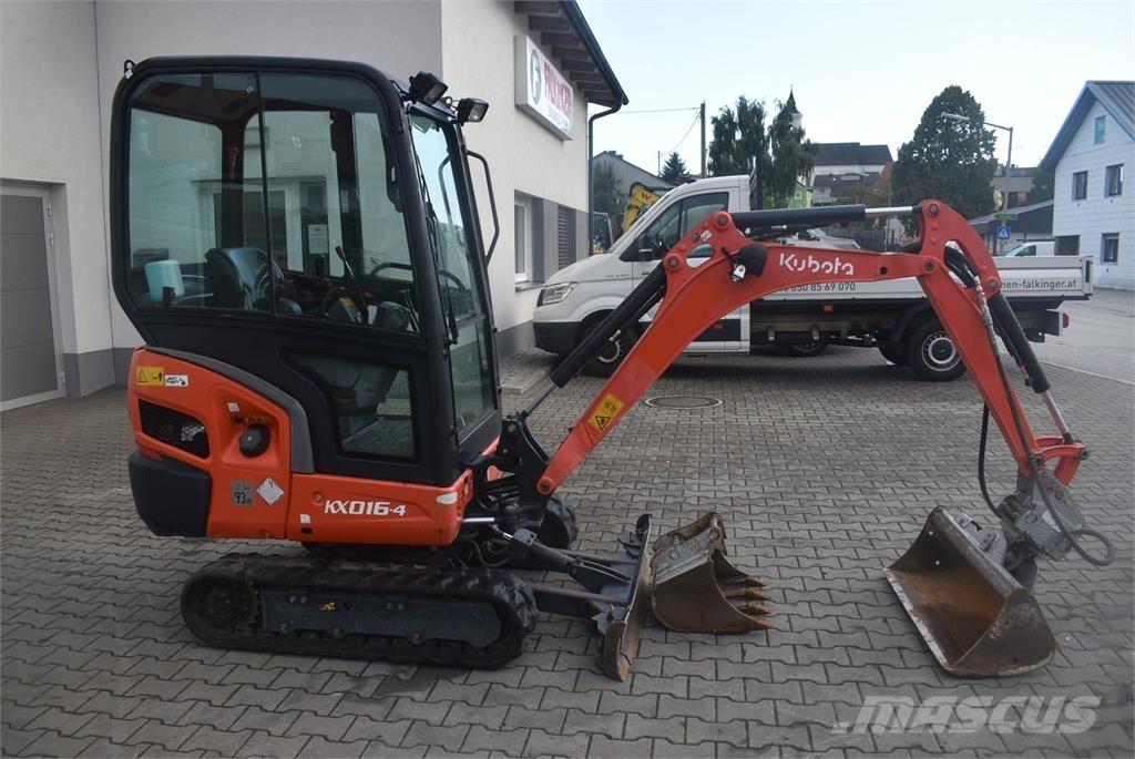 Kubota KX016-4 Mini ekskavatori < 7 t