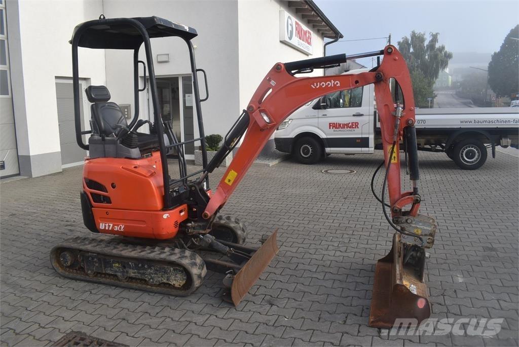 Kubota U17-3a Mini ekskavatori < 7 t