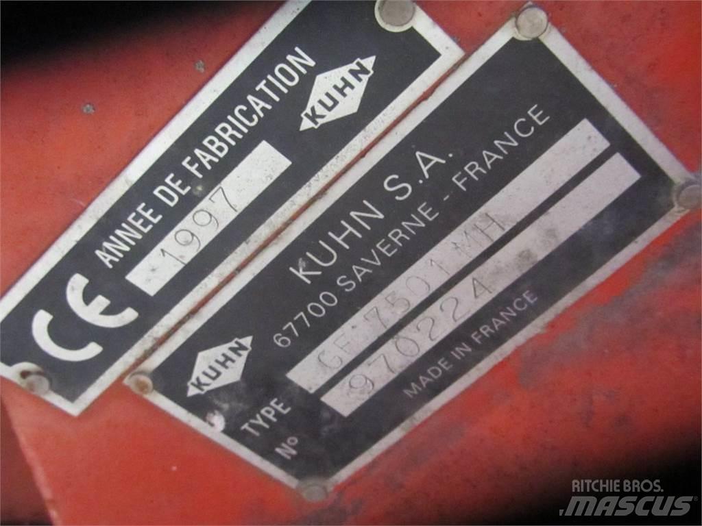 Kuhn GF 7501 MH Grābekļi un siena ārdītāji