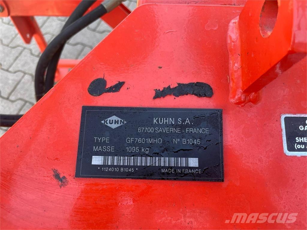 Kuhn GF 7601 MH Grābekļi un siena ārdītāji
