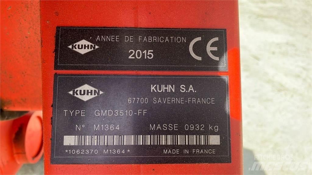 Kuhn GMD 3510 FF Pļaujmašīnas