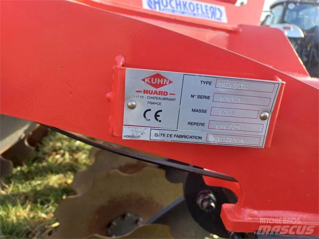Kuhn Optimer 303 Disku lobītāji/ecēšas