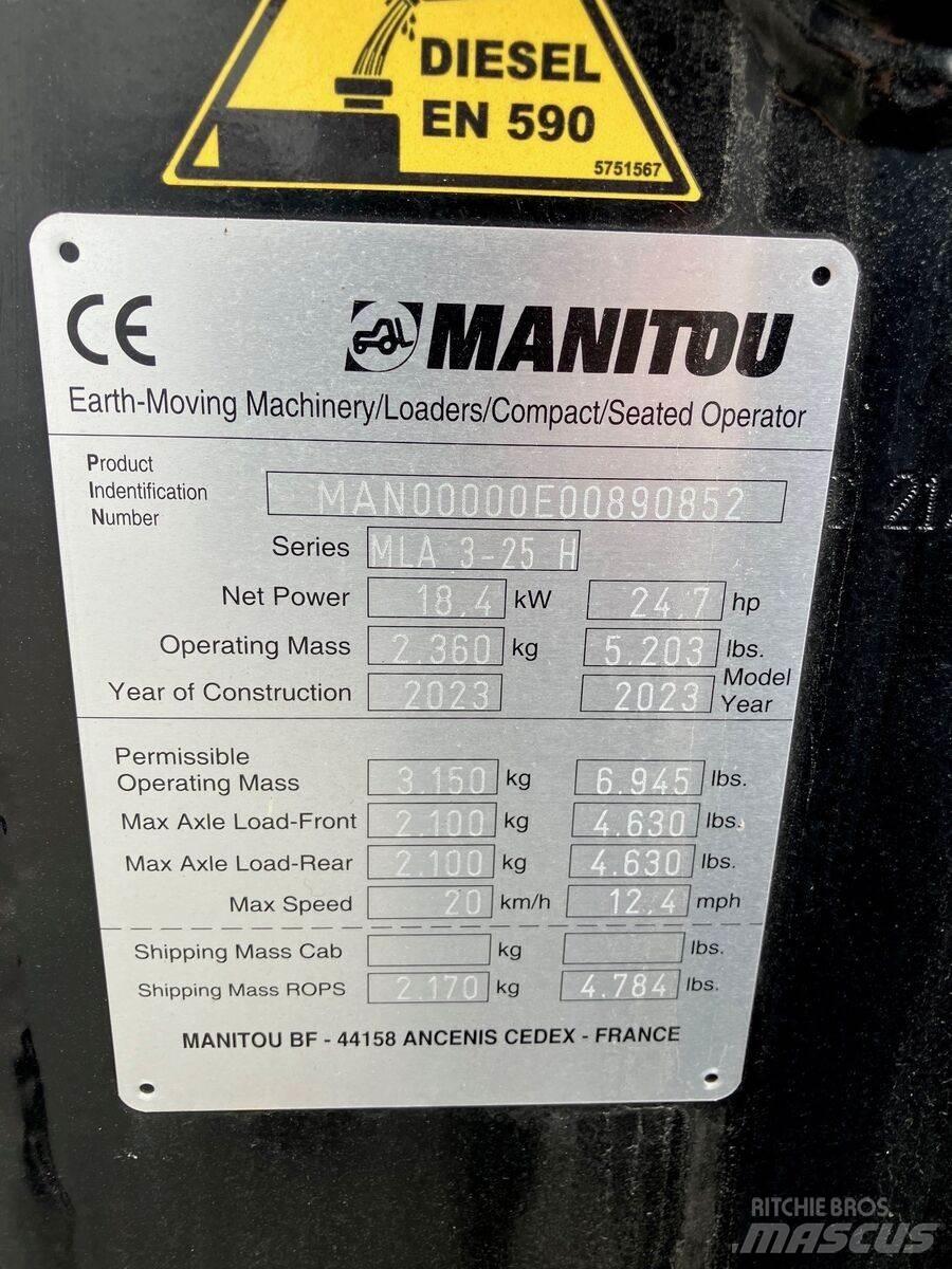 Manitou MLA 3-25 Frontālie iekrāvēji un ekskavatori