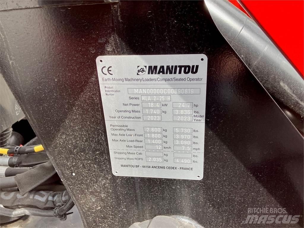 Manitou MLA2-25 Frontālie iekrāvēji un ekskavatori