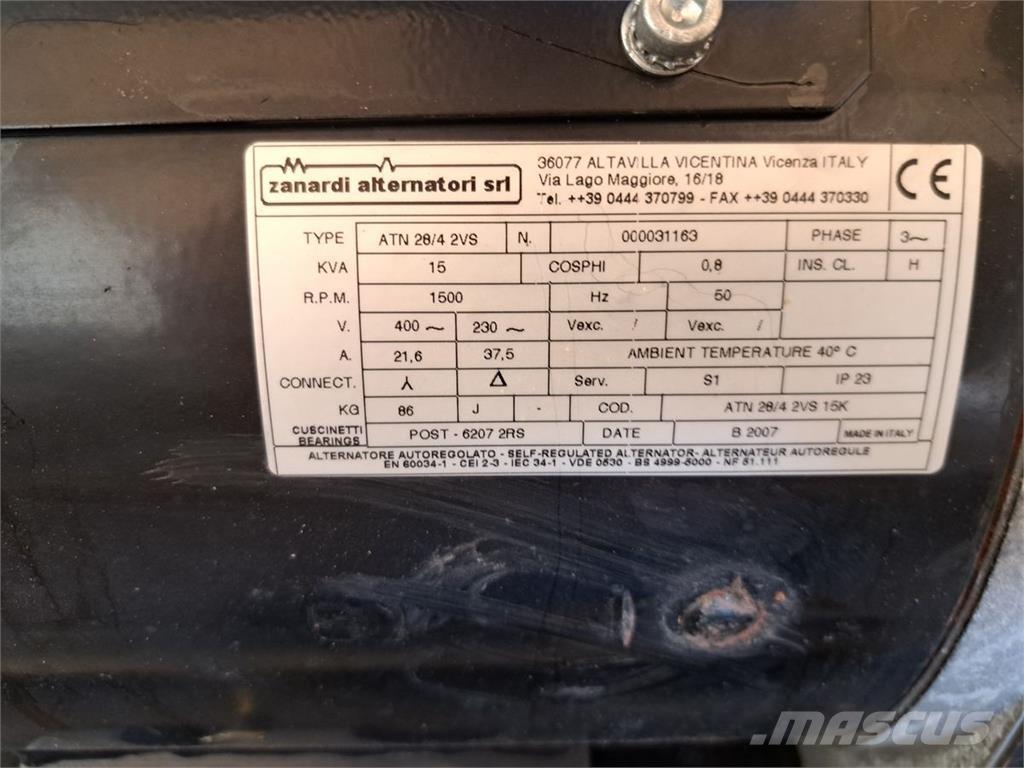 Mase 15 kVA Cits lopkopības aprīkojums