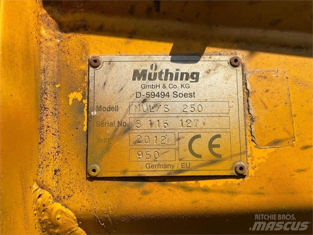 Müthing MUL/S 250 Pļaujmašīnas/pašgājēji