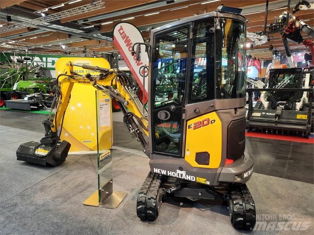 New Holland E20D Mini ekskavatori < 7 t
