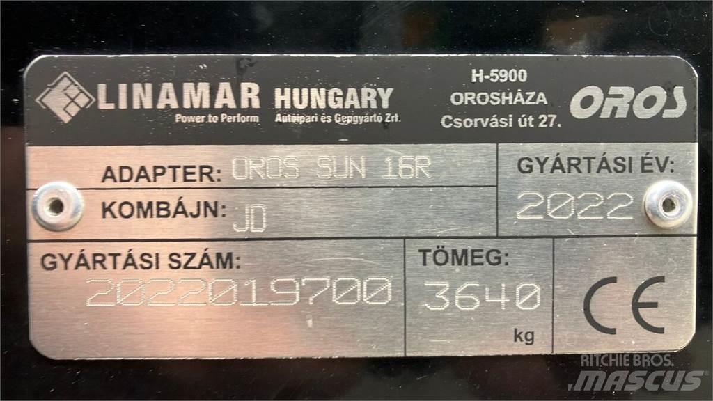 Oros 1670 Ražas novākšanas kombainu papildaprīkojums