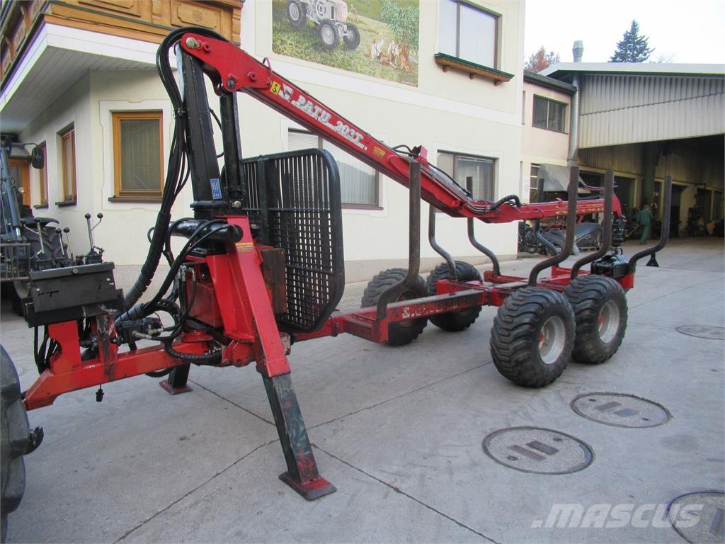 Patu 8T + 203T Meža piekabes