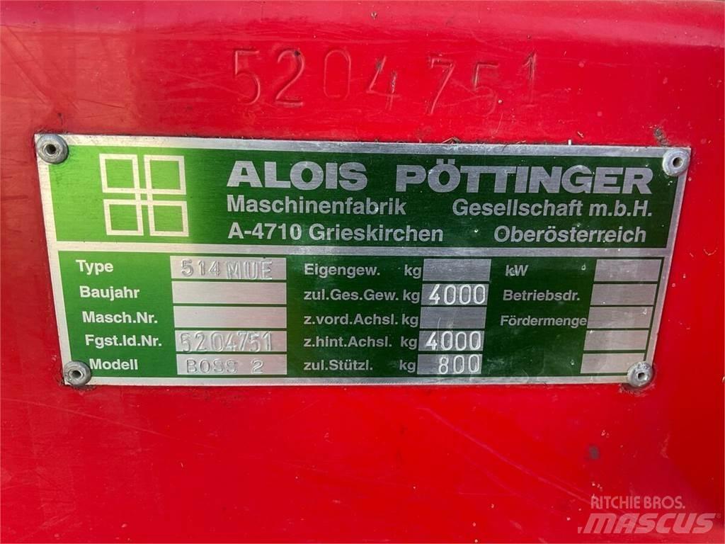 Pöttinger Boss II Savācējpiekabes