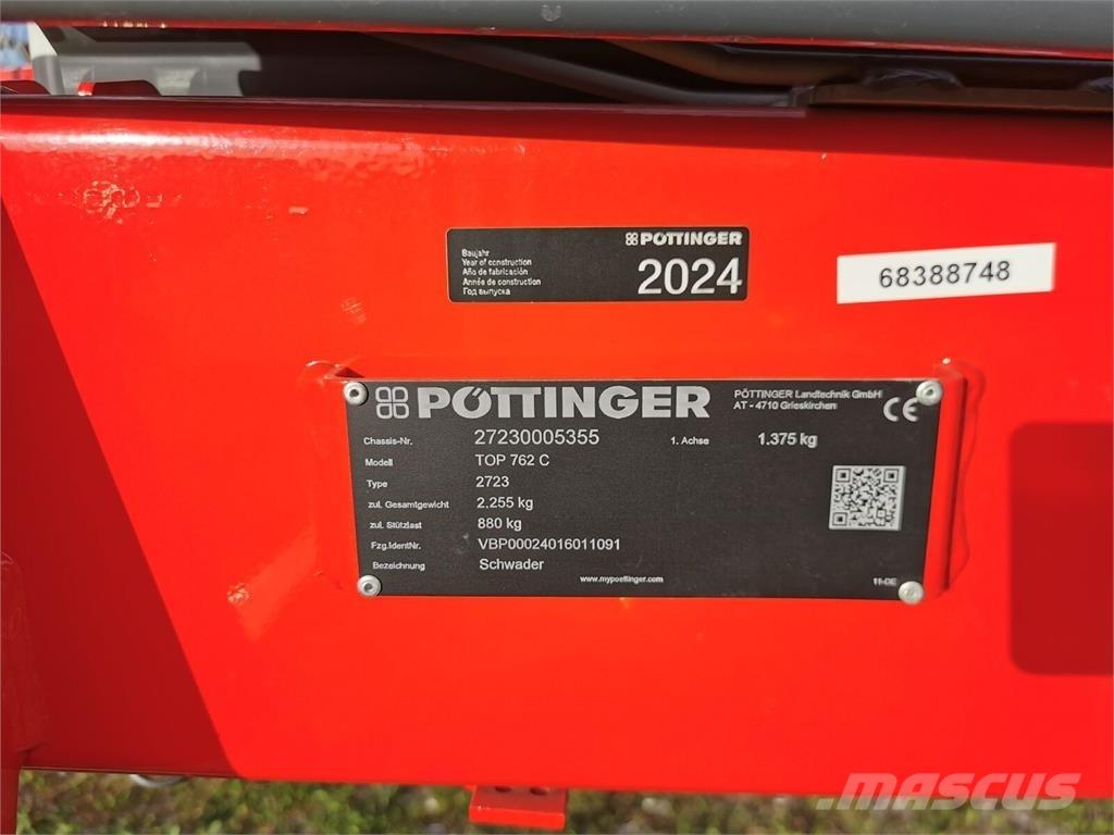 Pöttinger TOP 762C Vālotāji