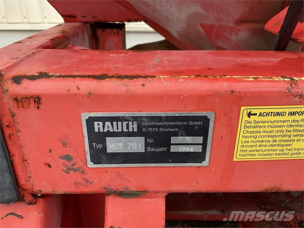 Rauch MDS 701 Cita mēslošanas tehnika