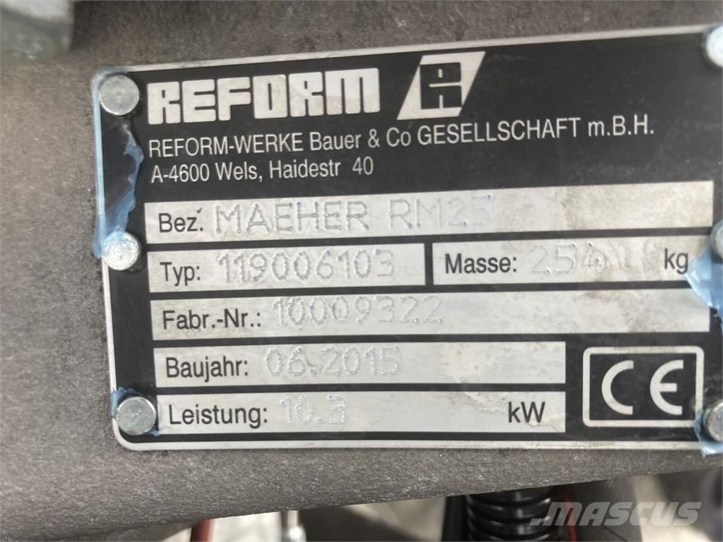 Reform RM 25 Hydro Mauriņa traktors