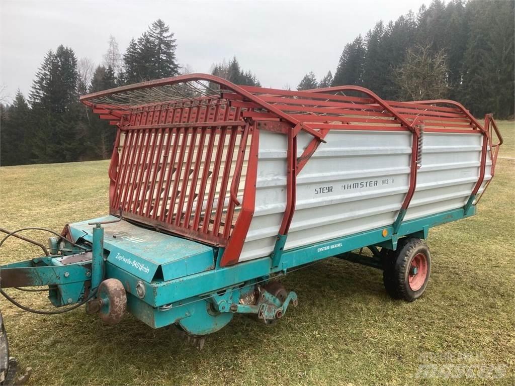 Steyr Hamster 803V Savācējpiekabes