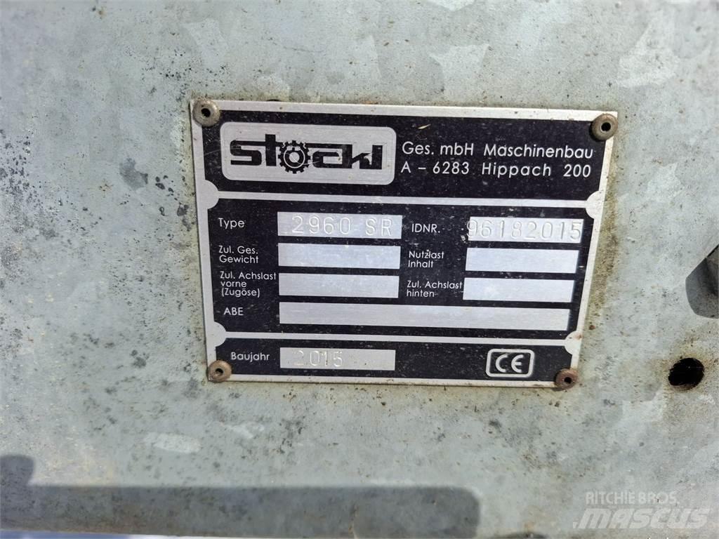  Stöckl 2960 SR Mēslojuma izkliedētājs