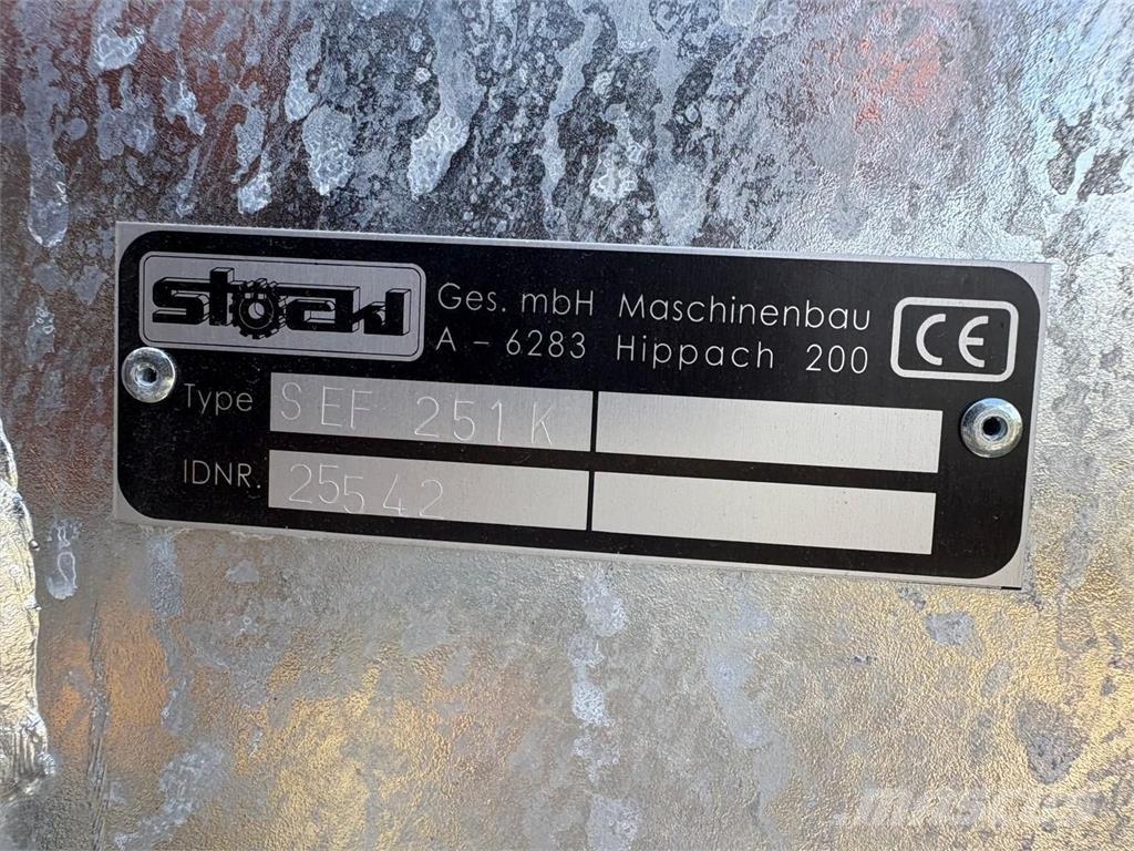  Stöckl SEF 251 K Cits lopbarības novācēju, kombainu aprīkojums