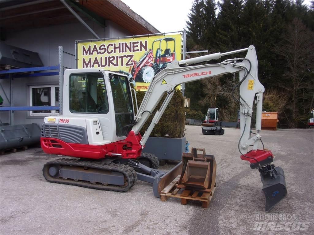 Takeuchi TB 235 Mini ekskavatori < 7 t