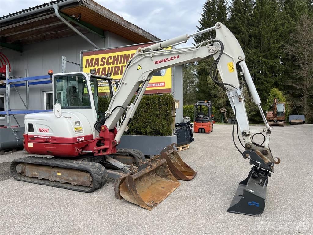 Takeuchi TB 260 Mini ekskavatori < 7 t