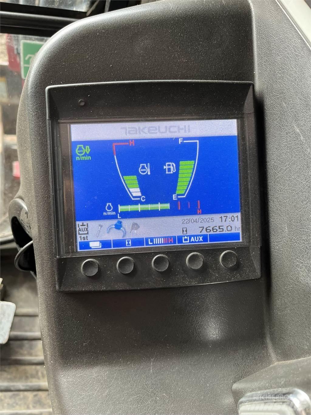 Takeuchi TB 260 Mini ekskavatori < 7 t