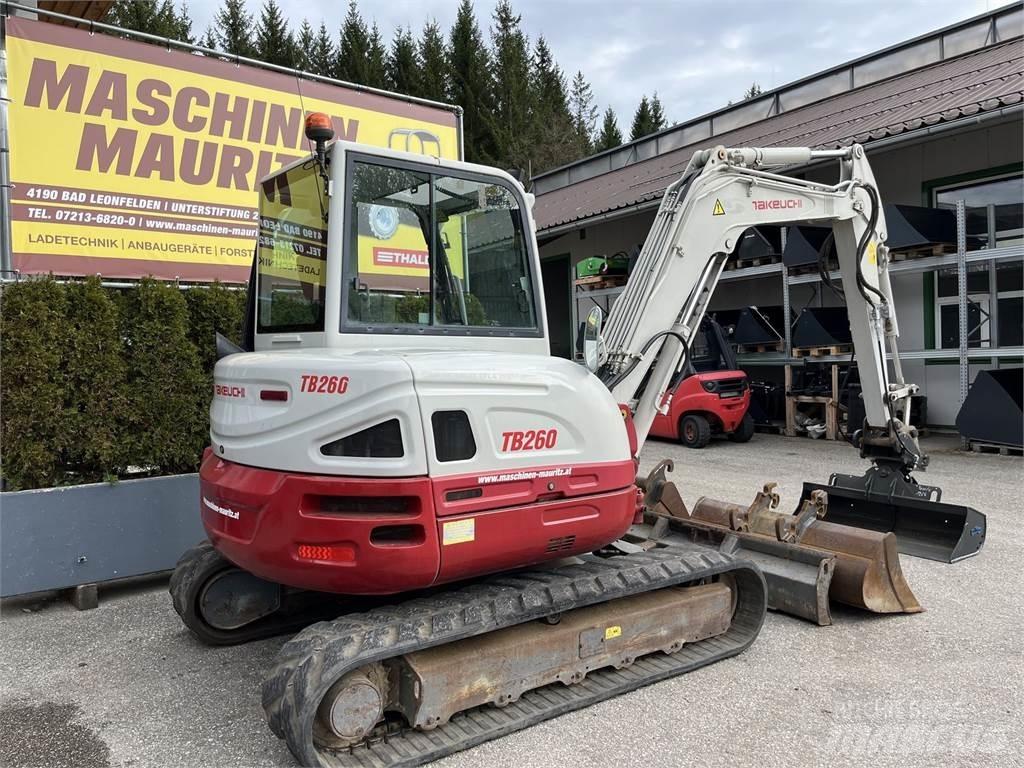 Takeuchi TB 260 Mini ekskavatori < 7 t