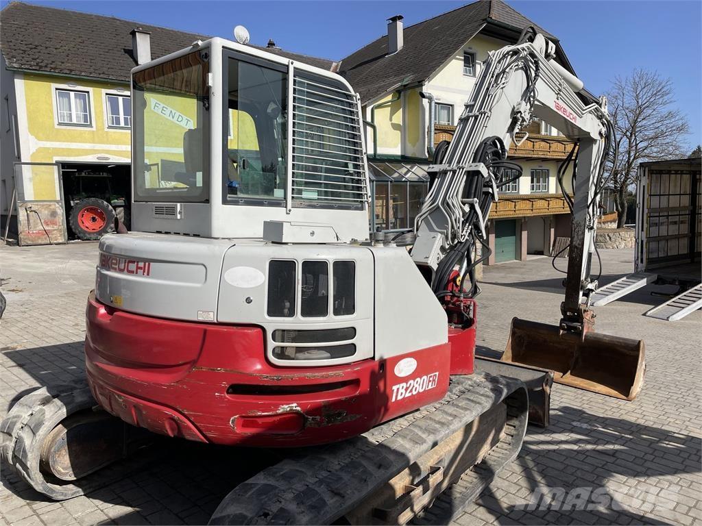 Takeuchi TB 280 FR Mini ekskavatori < 7 t