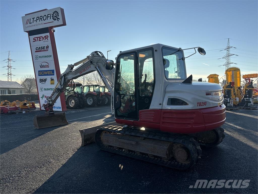 Takeuchi TB 290 Kāpurķēžu ekskavatori