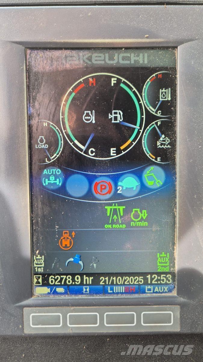 Takeuchi TB 295 W Ekskavatori uz riteņiem