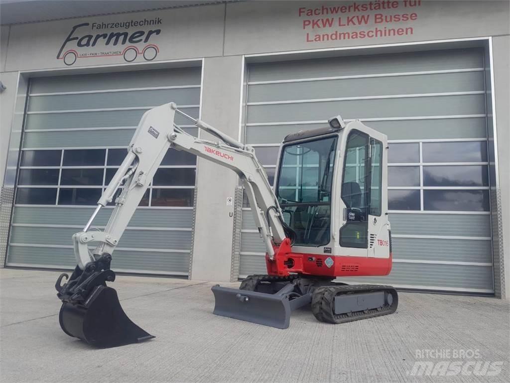 Takeuchi TB016 Mini ekskavatori < 7 t
