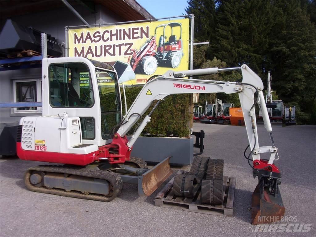 Takeuchi TB125 Mini ekskavatori < 7 t